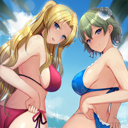This is a pixiv picture whose title is アルフィンとミュゼ.