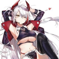 This is a pixiv picture whose title is プリンツ・オイゲン.