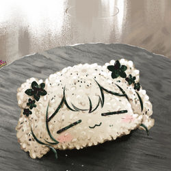 This is a pixiv picture whose title is Nene Onigiri.