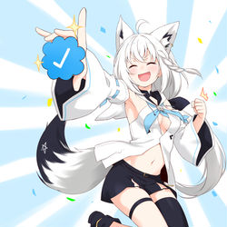 This is a pixiv picture whose title is 公式マーク.