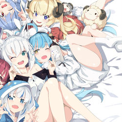 This is a pixiv picture whose title is HOLOLIVE Idolmix DDpower.