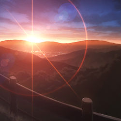 This is a pixiv picture whose title is 山道.