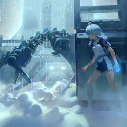 This is a pixiv picture whose title is TetraCube α5 - Alert.