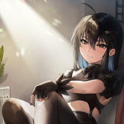 This is a pixiv picture whose title is Down.