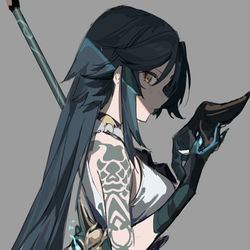 This is a pixiv picture whose title is 原神.
