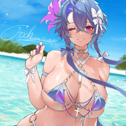 This is a pixiv picture whose title is Foch. tropical shine.
