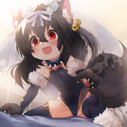 This is a pixiv picture whose title is ハロウィン遅刻🐺🐾.