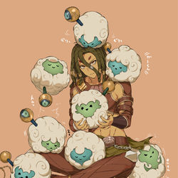 This is a pixiv picture whose title is メギドらくがきまとめ３.