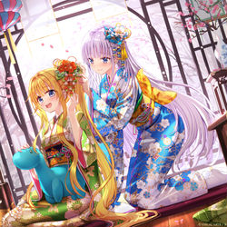 This is a pixiv picture whose title is 花吹雪✿.