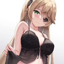 This is a pixiv picture whose title is Ready For Bed? (Fischl).