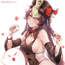 This is a pixiv picture whose title is 胡桃.