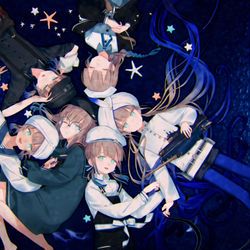 This is a pixiv picture whose title is DEEPSEA DROP.
