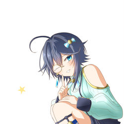 This is a pixiv picture whose title is 今の魔法、みんなには内緒ね.