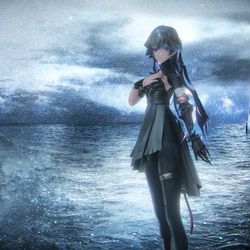 This is a pixiv picture whose title is 幻奏· Electronic soul.
