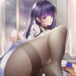 This is a pixiv picture whose title is 雷電芽衣.