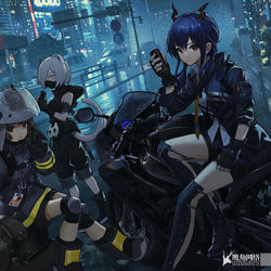 This is a pixiv picture whose title is 明日方舟.