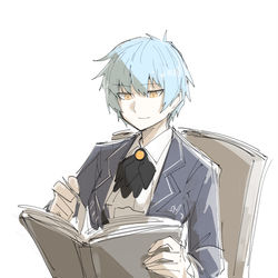 This is a pixiv picture whose title is 📕.