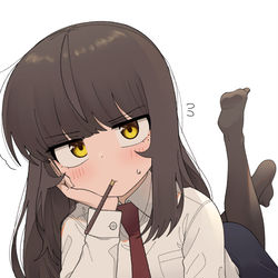 This is a pixiv picture whose title is 빼빼로데이 누리.