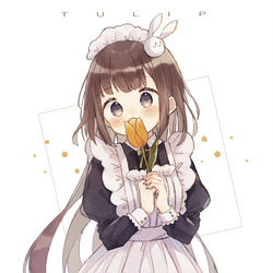 This is a pixiv picture whose title is ｢照れ屋｣.