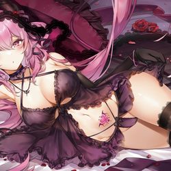 This is a pixiv picture whose title is 夢寐エム.