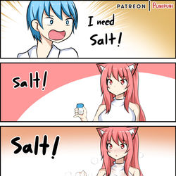 This is a pixiv picture whose title is NaCl.