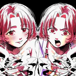 This is a pixiv picture whose title is 妄想でしかないんだって!.