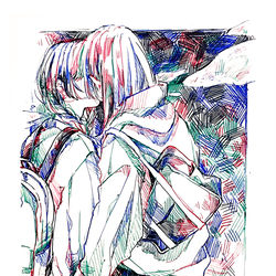 This is a pixiv picture whose title is "共有したいな".