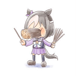 This is a pixiv picture whose title is ポッキーゲーム（ソロ）.