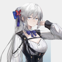 This is a pixiv picture whose title is モルガン.