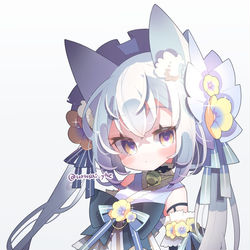 This is a pixiv picture whose title is 💜.