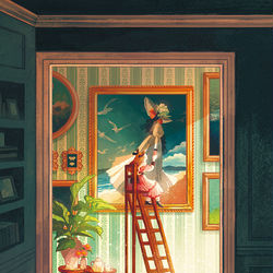 This is a pixiv picture whose title is 母を偲ぶ.