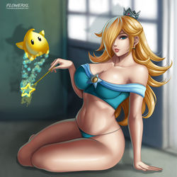This is a pixiv picture whose title is Rosalina.