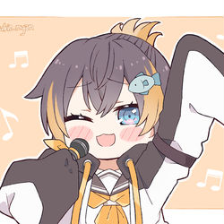 This is a pixiv picture whose title is Sing!.