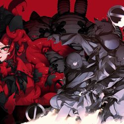 This is a pixiv picture whose title is 嬉嬉壊壊.