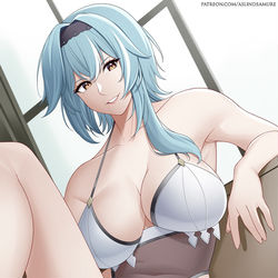 This is a pixiv picture whose title is Eula (Genshin Impact).