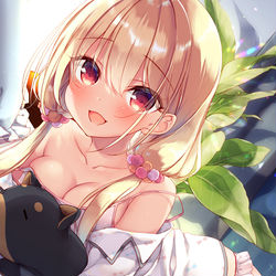 This is a pixiv picture whose title is お兄ちゃん、一緒にねよ💕.