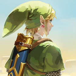 This is a pixiv picture whose title is リンク.