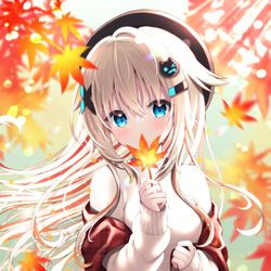This is a pixiv picture whose title is 『君を見つける』.