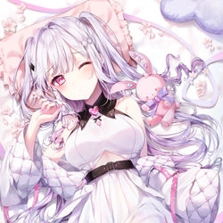 This is a pixiv picture whose title is 🌸💗🎀💎.