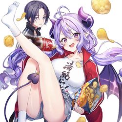 This is a pixiv picture whose title is サキュバスとニート.