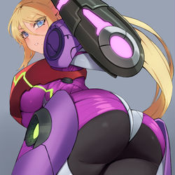 This is a pixiv picture whose title is サムス.