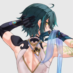 This is a pixiv picture whose title is 魈.