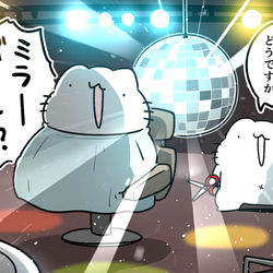 This is a pixiv picture whose title is ねこの床屋さん.