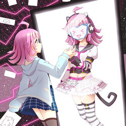 This is a pixiv picture whose title is 璃奈誕！.