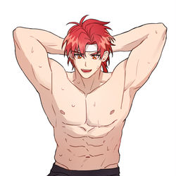 This is a pixiv picture whose title is Jin Kaien - request.