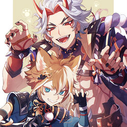 This is a pixiv picture whose title is 岩祭りだ！！.