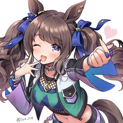 This is a pixiv picture whose title is トーセンジョーダン.