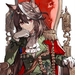 This is a pixiv picture whose title is 皇帝.