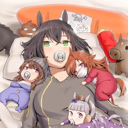 This is a pixiv picture whose title is 金家落書き.