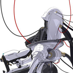 This is a pixiv picture whose title is ghost in the shell.